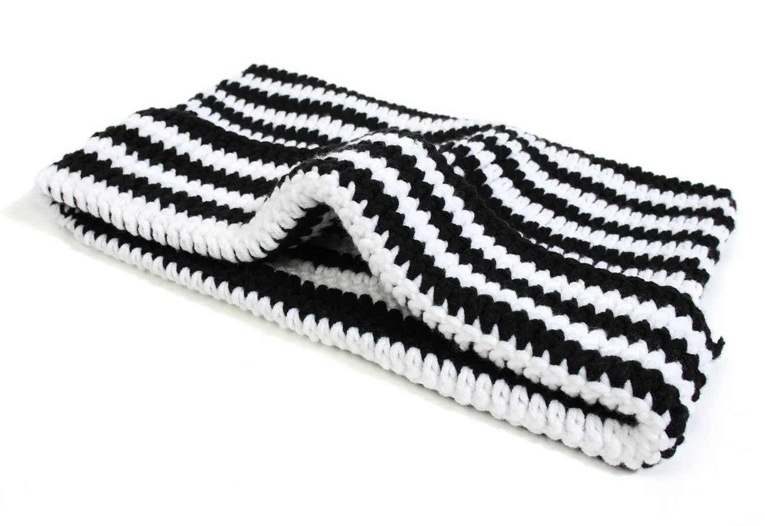 Autumn Winter Cute Cat Ears Cap, Streetwear Beanie Hat, Little Devil Striped Knitted Hat For Men Women, Kawaii Y2k Hat - Tophatter Daily Deals