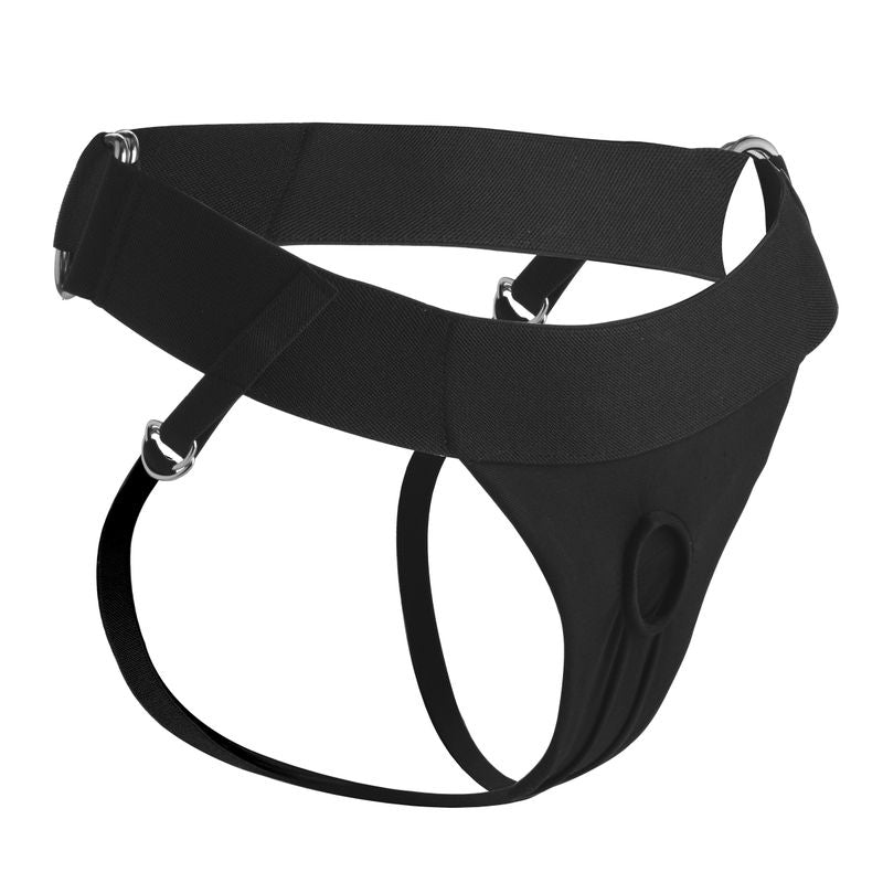 Avalon Jock Style Strap On Harness in Black > Dildos > Strap On Harnesses - Tophatter Daily Deals