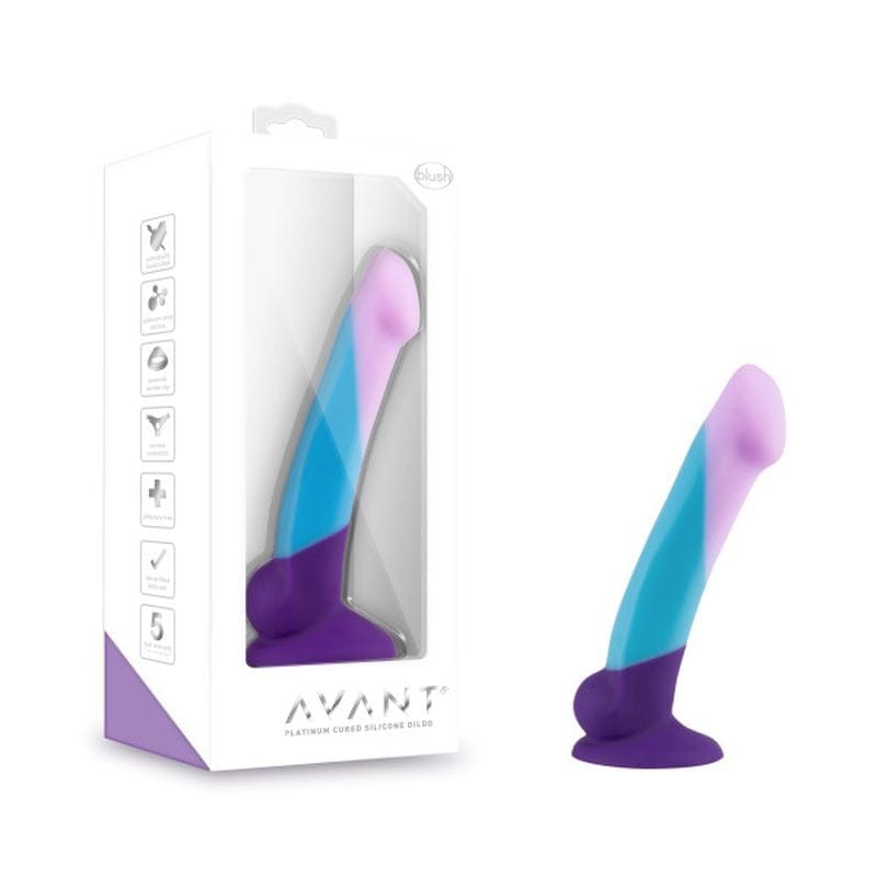 Avant D16 Purple Haze Silicone 6.5 Inch Dildo – Luxury Silicone Dildo > Dildos > Neutral Dildos - Tophatter Daily Deals