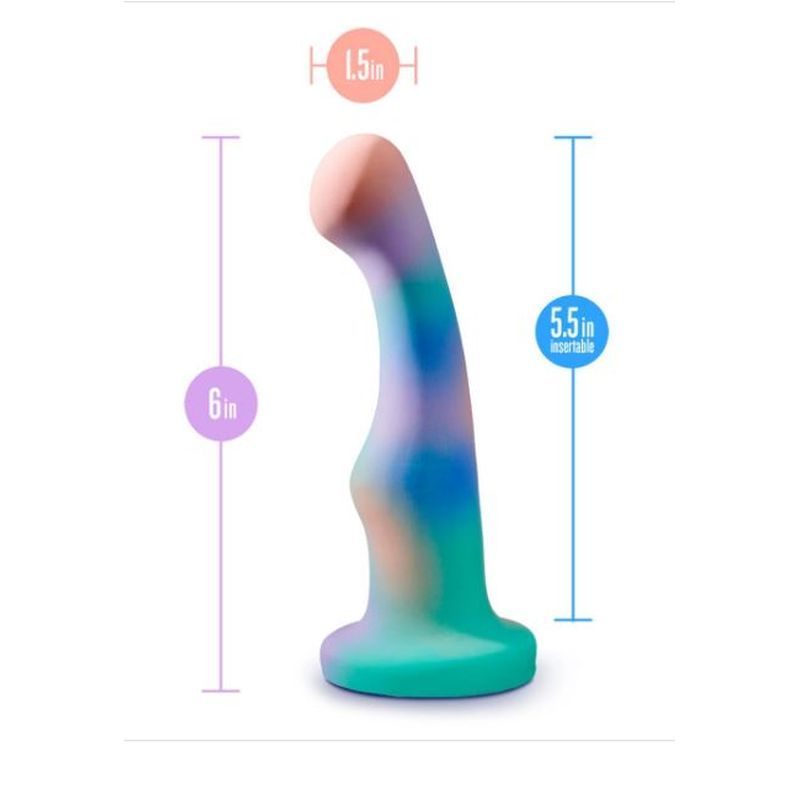 Avant Opal Dreams Aqua Silicone 6 Inch Dildo – Luxury Silicone Dildo > Dildos > Neutral Dildos - Tophatter Daily Deals
