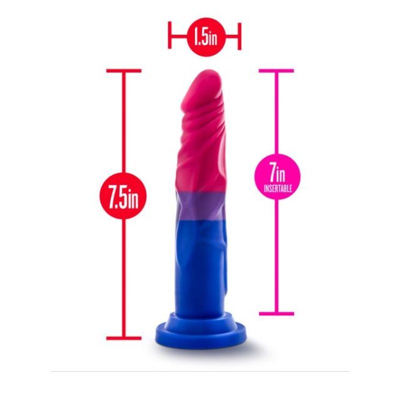 Avant Pride P8 Silicone Dildo with Suction Cup Base > Dildos > Neutral Dildos - Tophatter Daily Deals