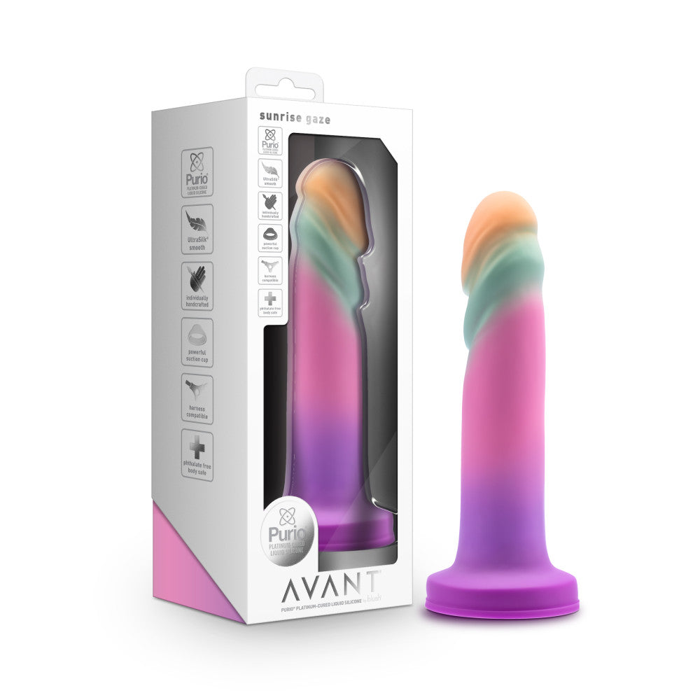Avant Sunrise Gaze Sherbet 19 cm Harness Compatible Dildo > Dildos > Neutral Dildos - Tophatter Daily Deals