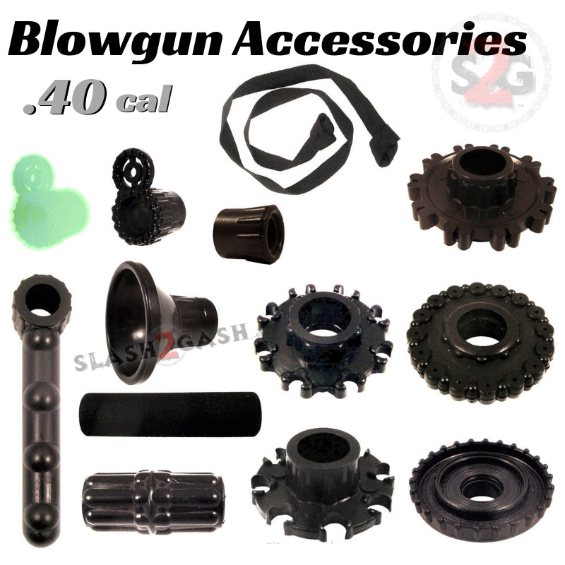 Blowgun Accessories .40 Caliber Spare Parts - Get LOADED! Blowgun Darts/Accessories - Tophatter Daily Deals
