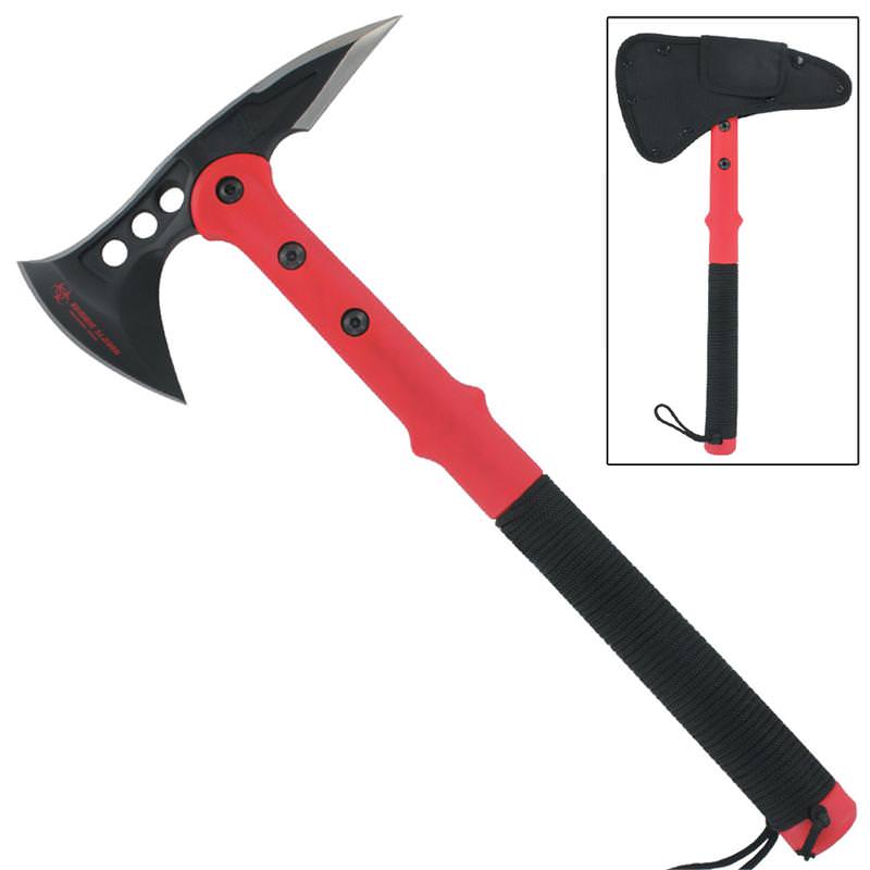 Avenging Zombie Slayer Tactical Combat Tomahawk Axe - Tophatter's Army Products & Self Defense Collectible Weapons - Tophatter Daily Deals