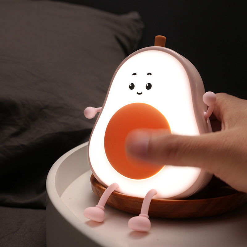 Avocado Delight Night Lamp Pink Lighting - Tophatter Daily Deals