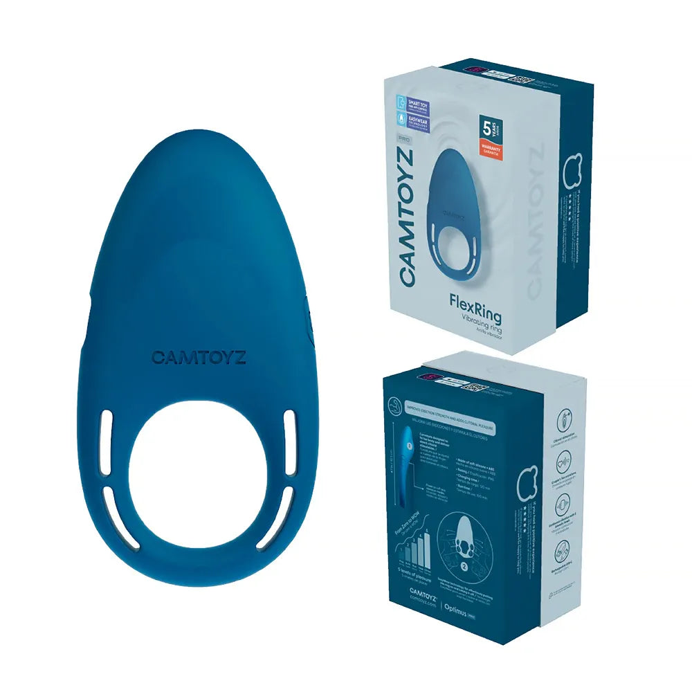 Camtoyz Flex Ring – App-Controlled Vibrating Cock Ring > Cock Ring > Vibrating - Tophatter Daily Deals