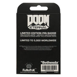DOOM Eternal Limited Edition Pin Badge Pin Badge - Tophatter Daily Deals
