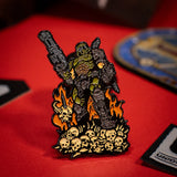 DOOM Eternal Limited Edition Pin Badge Pin Badge - Tophatter Daily Deals