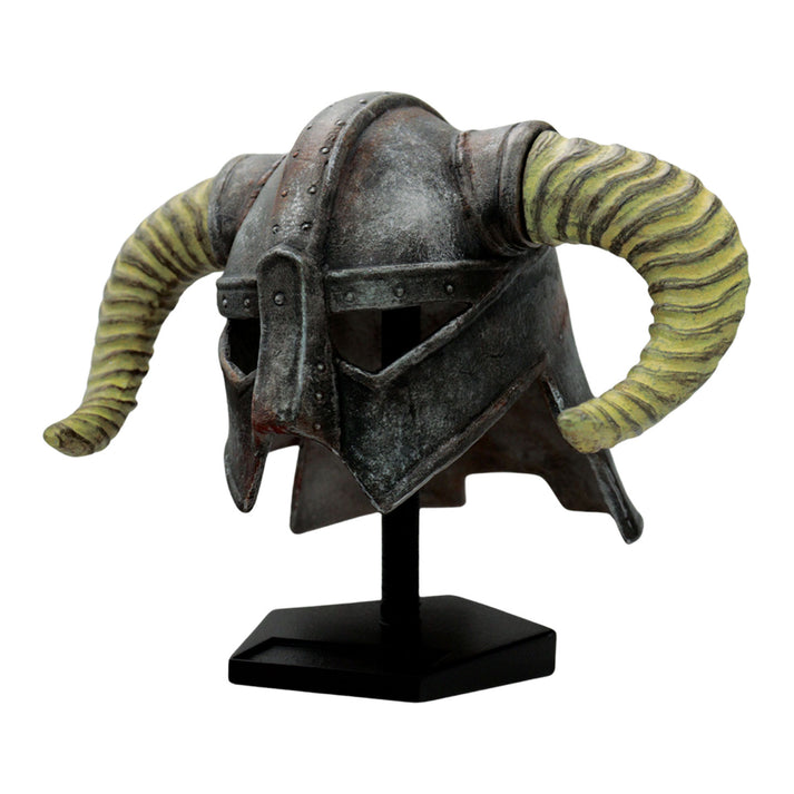 The Elder Scrolls V: Skyrim – Official Dragonborn Helmet Replica Helmet Replica - Tophatter Daily Deals