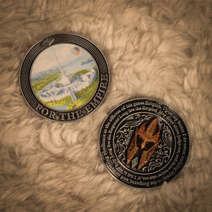 The Elder Scrolls IV: Oblivion – Official Imperial City Limited Edition Coin Replica Coin - Tophatter Daily Deals