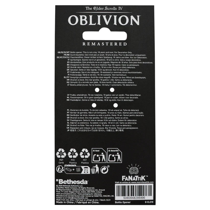 The Elder Scrolls IV: Oblivion Mehrunes' Razor Bottle Opener Bottle Opener - Tophatter Daily Deals