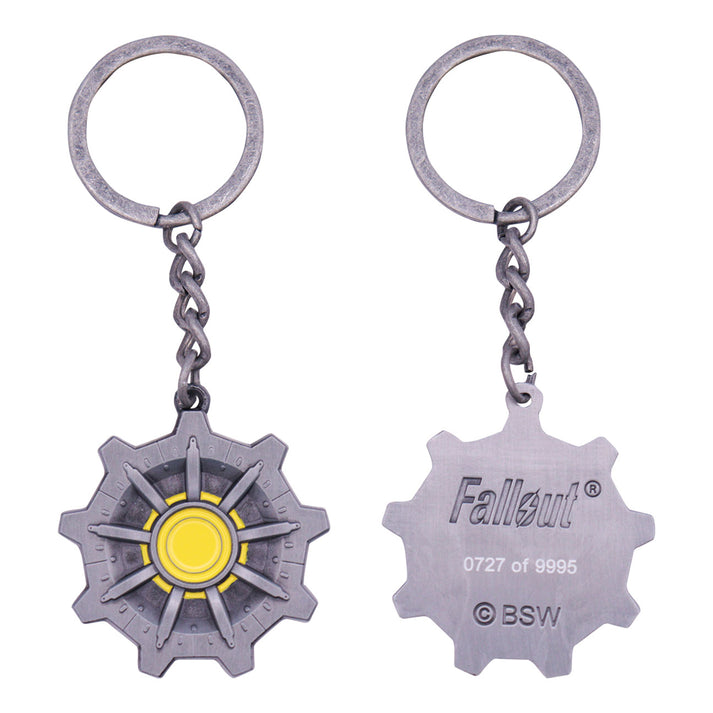 Fallout – Official Limited Edition Vault Door Key Ring Replica Key - Tophatter Daily Deals