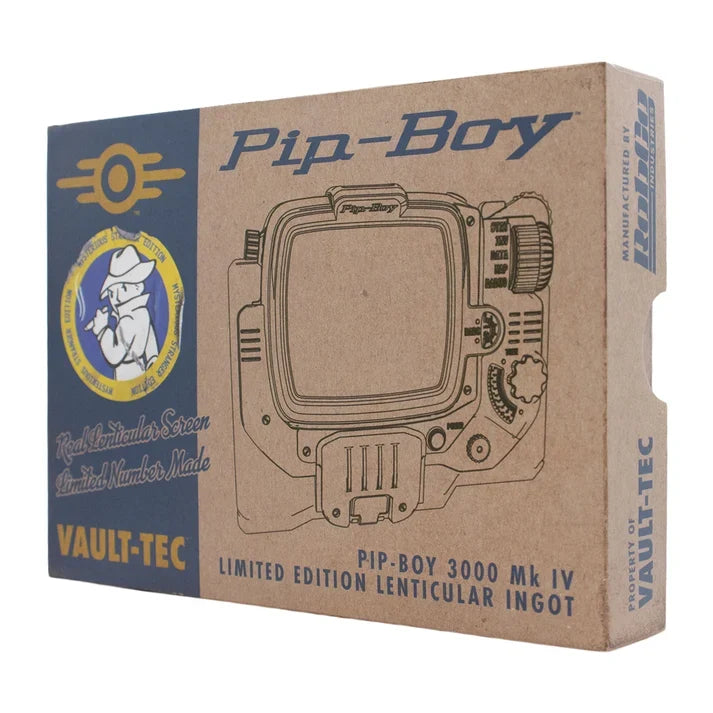 Fallout – Official Pip-Boy Mysterious Stranger Lenticular Ingot Replica Coin - Tophatter Daily Deals
