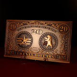 Fallout New Vegas Replica NCR $20 Bill Collectible Replica - Tophatter Daily Deals
