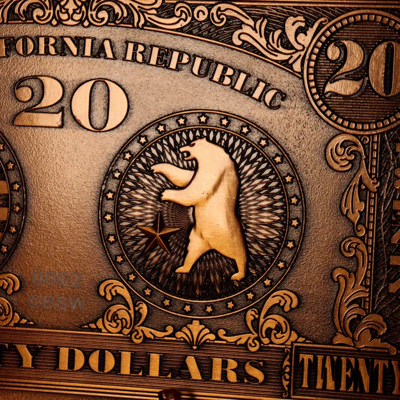 Fallout New Vegas Replica NCR $20 Bill Collectible Replica - Tophatter Daily Deals