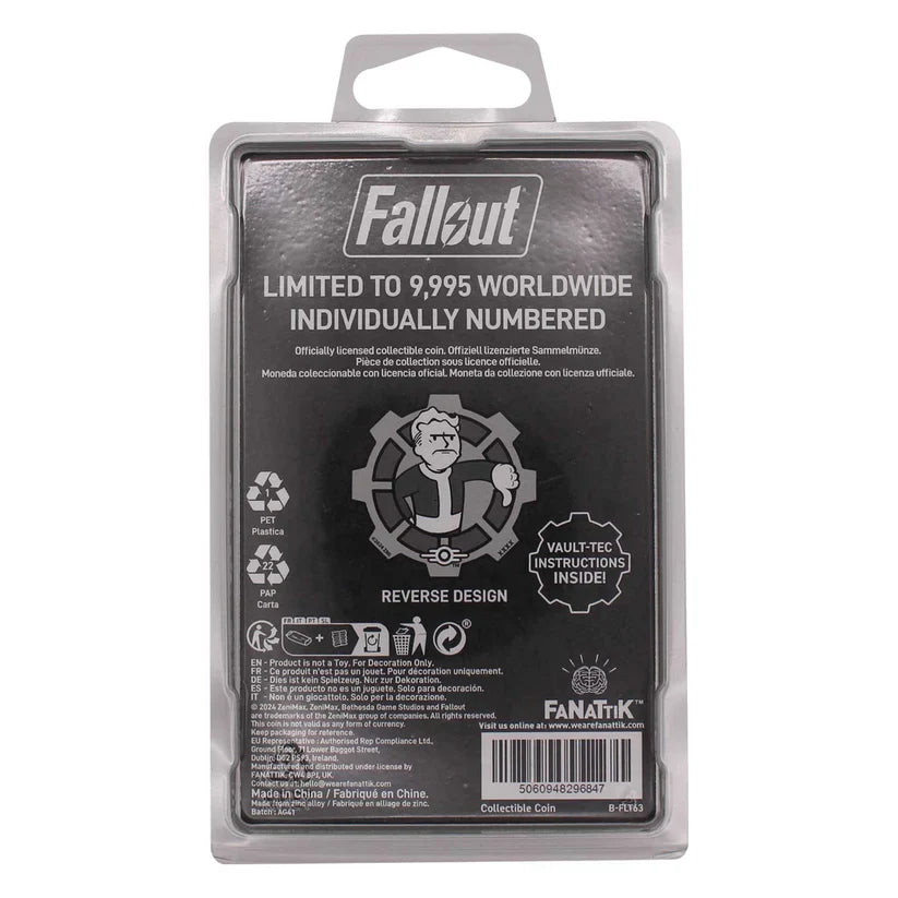 Fallout - Decision Coin (Black & White) Replica Coin - Tophatter Daily Deals