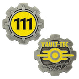 Fallout Limited Edition Vault 111 Door Coin Collectible Coin - Tophatter Daily Deals