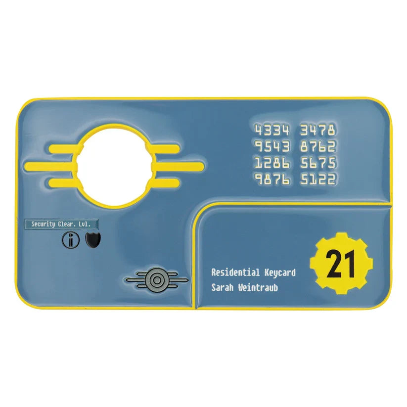 Fallout: New Vegas Vault 21 Security Keycard Replica Collectible Replica - Tophatter Daily Deals