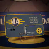 Fallout: New Vegas Vault 21 Security Keycard Replica Collectible Replica - Tophatter Daily Deals