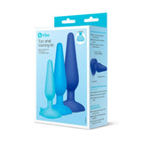 B-Vibe 3 Piece Anal Training Kit with Progressive Silicone Plugs > Anal Range > Butt Plug Kits - Tophatter Daily Deals