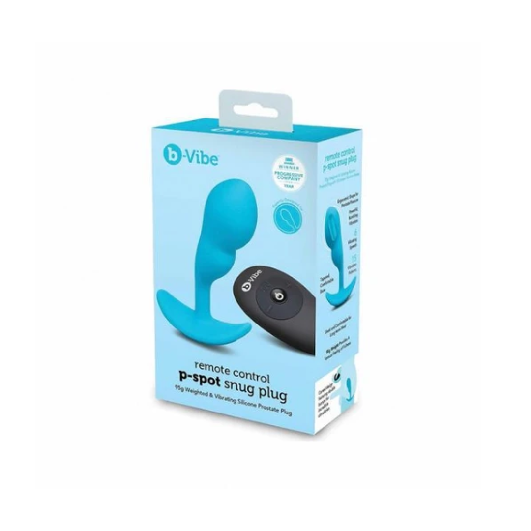 B-Vibe Remote Control P-Spot Snug Plug Small for Men > Anal Range > Prostate Plugs - Tophatter Daily Deals