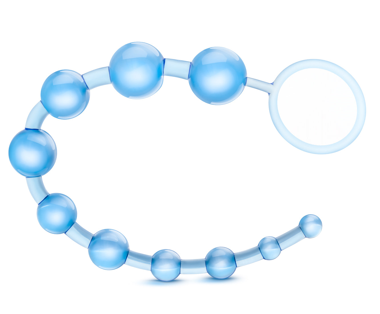 B Yours Basic Beads Blue 10 Gradual Beads > Anal Range > Anal Beads - Tophatter Daily Deals