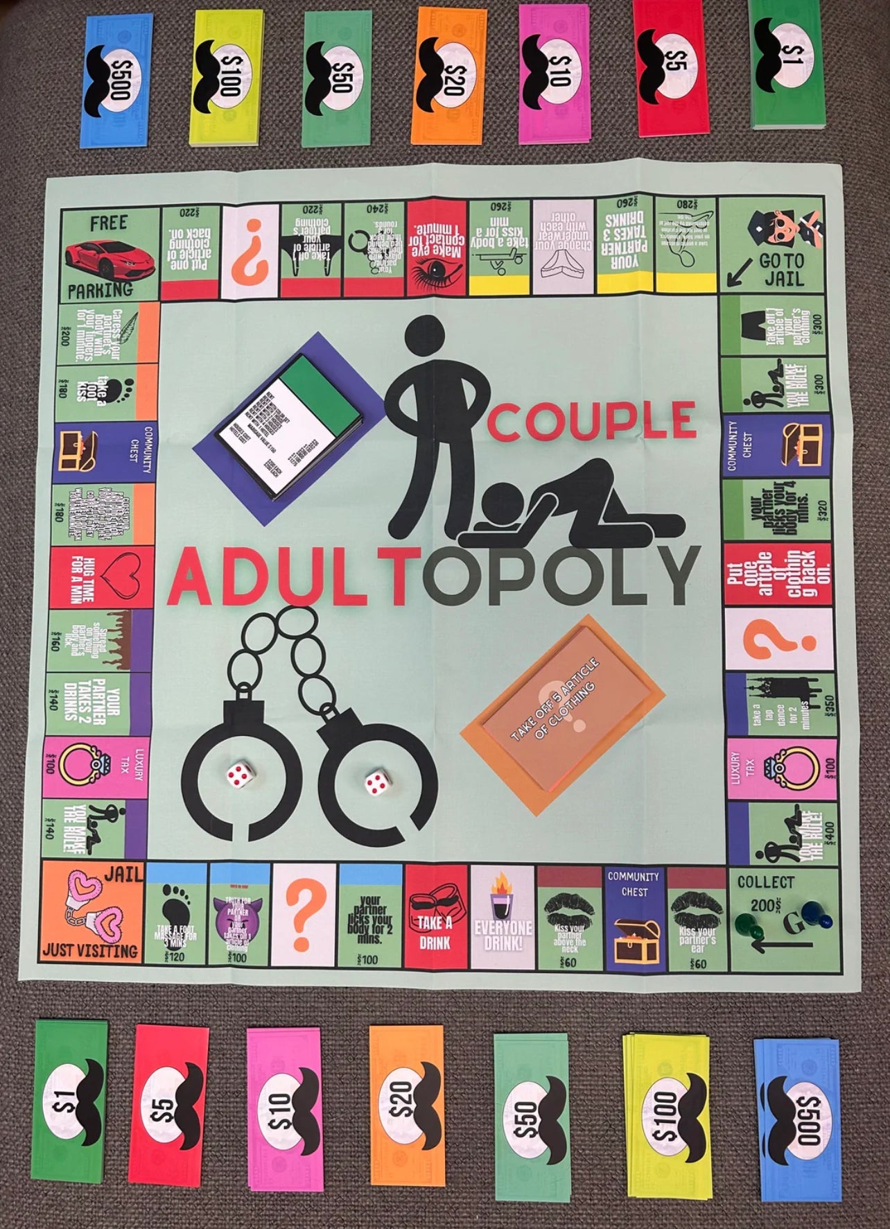 Adultopoly Game - Tophatter Daily Deals