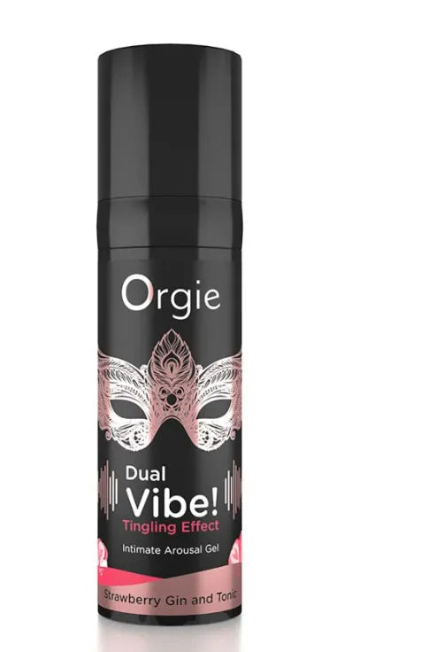 Dual Vibe Gin and Tonic Strawberry Kissable Liquid – Intimate Gel Vibrator > Lube > Oral Gels & Sprays - Tophatter Daily Deals