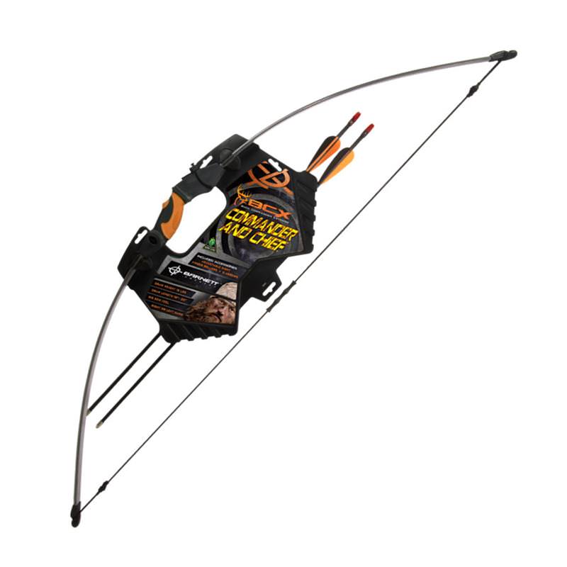 Barnett BCX Commander and Chief Recurve Bow & Arrow Youth Kids Archery Set - Tophatter's Guns'N'Weapons Store Collectible Weapons - Tophatter Daily Deals