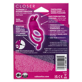Closer Intimate Vibrating Ring with Bunny Ears Pink > Cock Ring > Vibrating - Tophatter Daily Deals