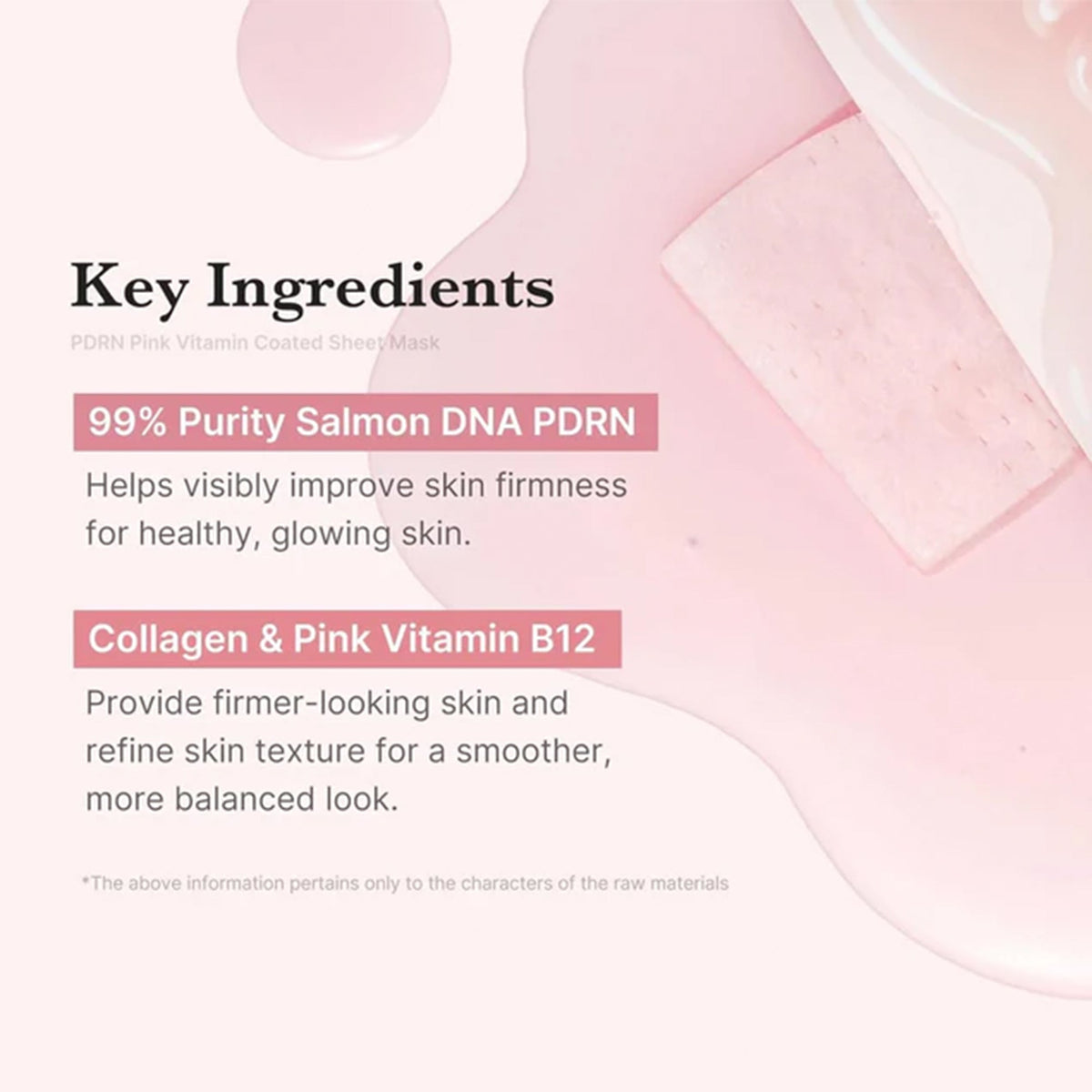 Medicube PDRN Pink Vita Sheet Mask 1pc Sachets/Units - Tophatter Daily Deals