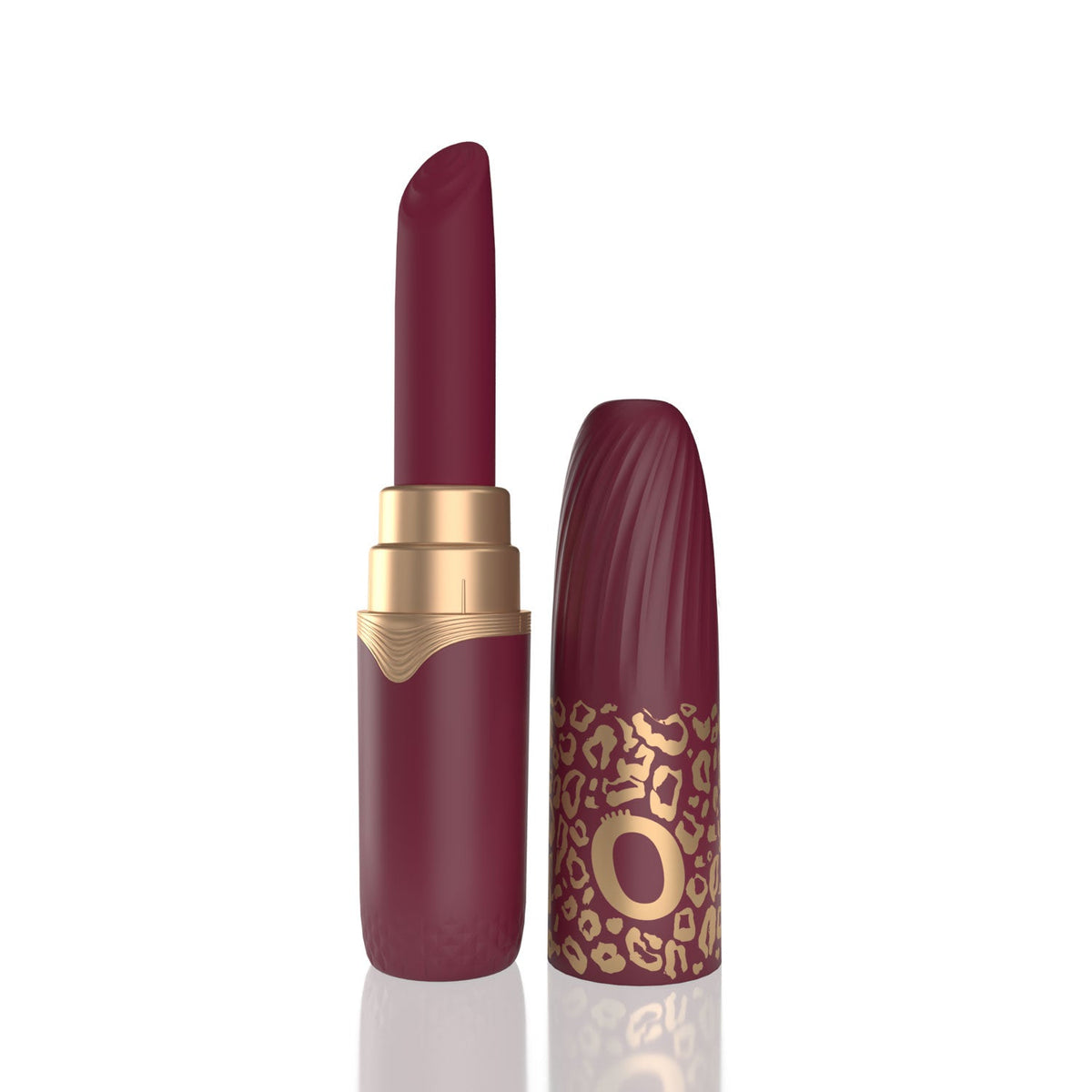 Premium Lipstick Vibe – Rechargeable Waterproof Vibrator with Interchangeable Tips > Vibrators > Mini Vibrators - Tophatter Daily Deals