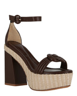 Alexandre Birman Vicky Ankle Wrap Platform Sandals Footwear - Tophatter Daily Deals