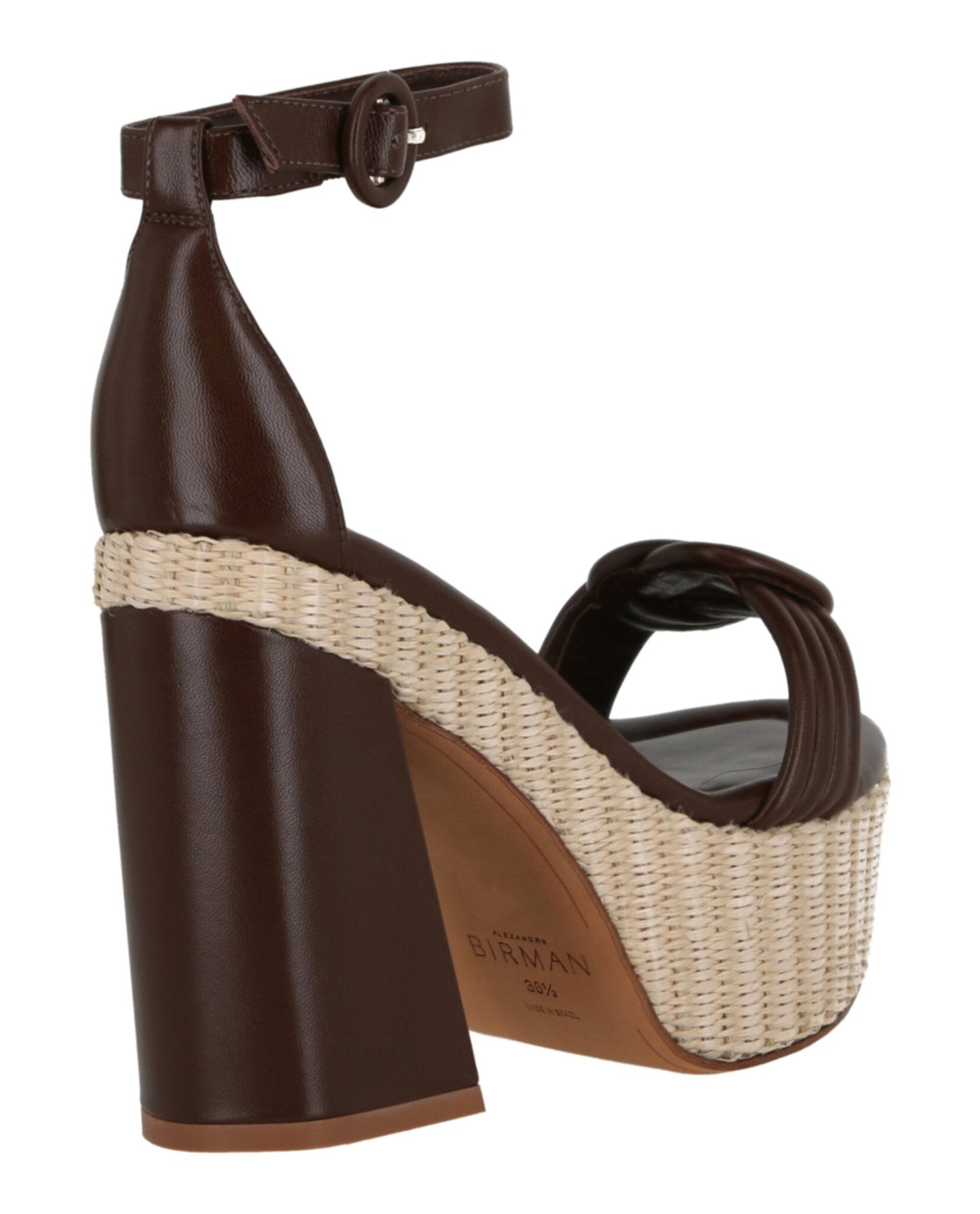 Alexandre Birman Vicky Ankle Wrap Platform Sandals Footwear - Tophatter Daily Deals