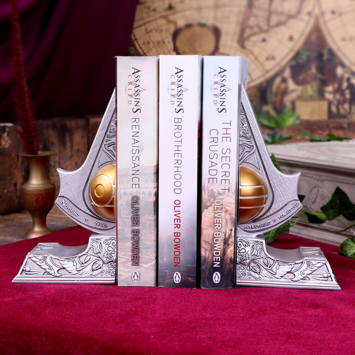 Assassin's Creed Apple of Eden Bookends Collectible Merchandise - Tophatter Daily Deals