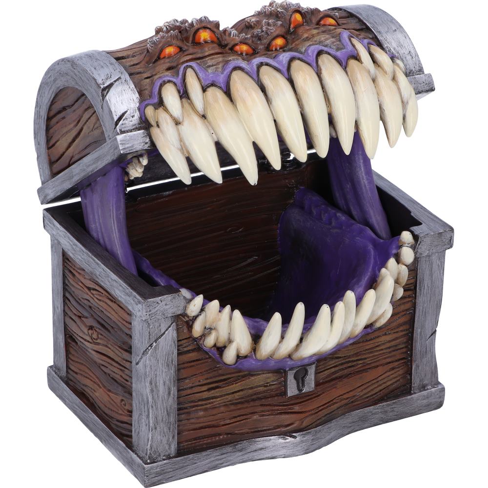 Dungeons & Dragons Mimic Dice Box Dice Set - Tophatter Daily Deals