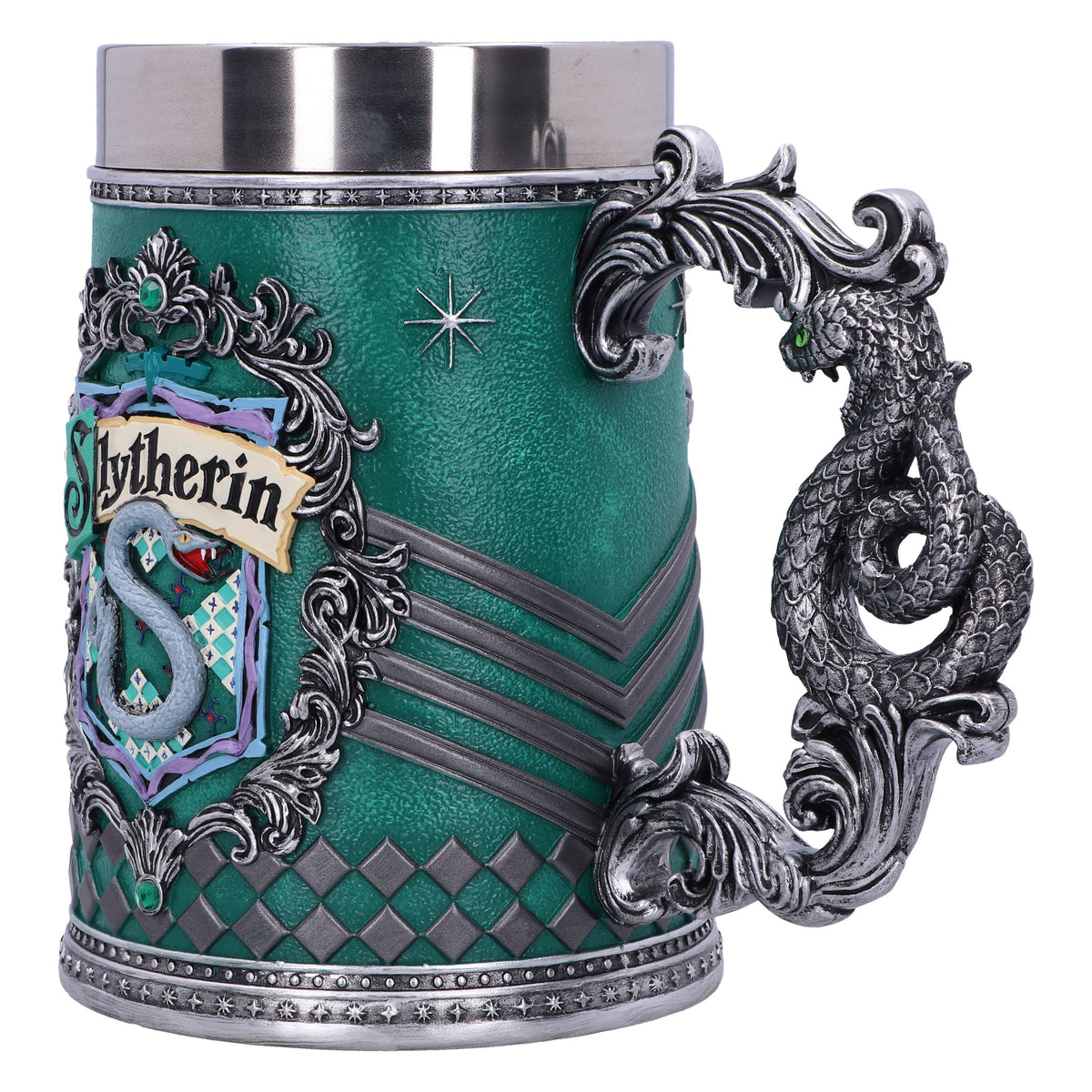 Harry Potter – Slytherin Hogwarts House Collectible Tankard Tankard - Tophatter Daily Deals