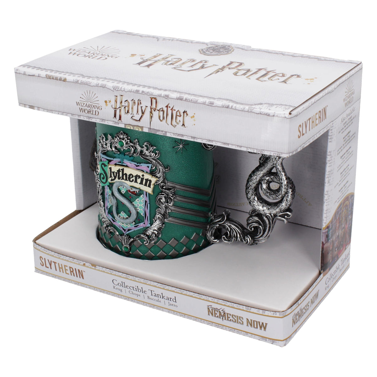 Harry Potter – Slytherin Hogwarts House Collectible Tankard Tankard - Tophatter Daily Deals