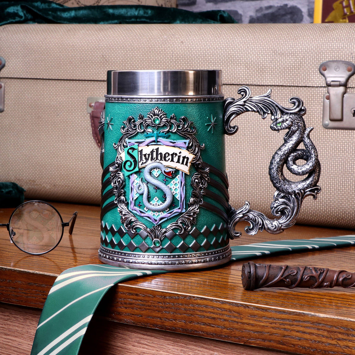 Harry Potter – Slytherin Hogwarts House Collectible Tankard Tankard - Tophatter Daily Deals