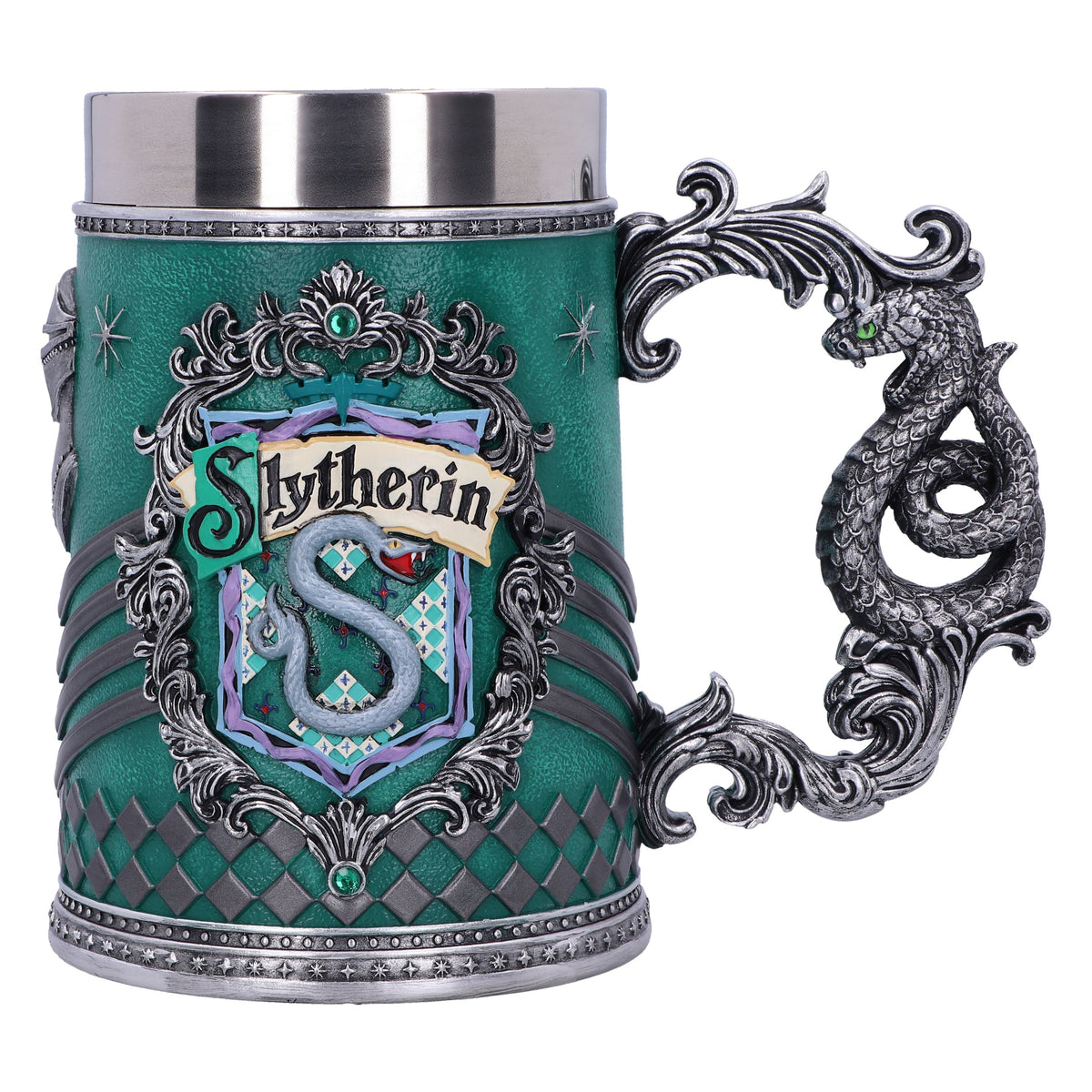 Harry Potter – Slytherin Hogwarts House Collectible Tankard Tankard - Tophatter Daily Deals