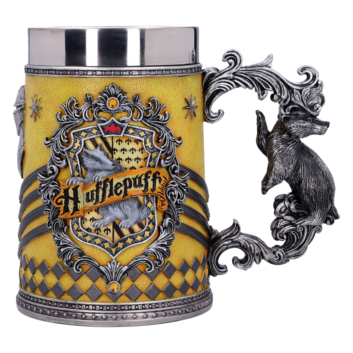 Harry Potter – Hufflepuff Hogwarts House Collectible Tankard Tankard - Tophatter Daily Deals