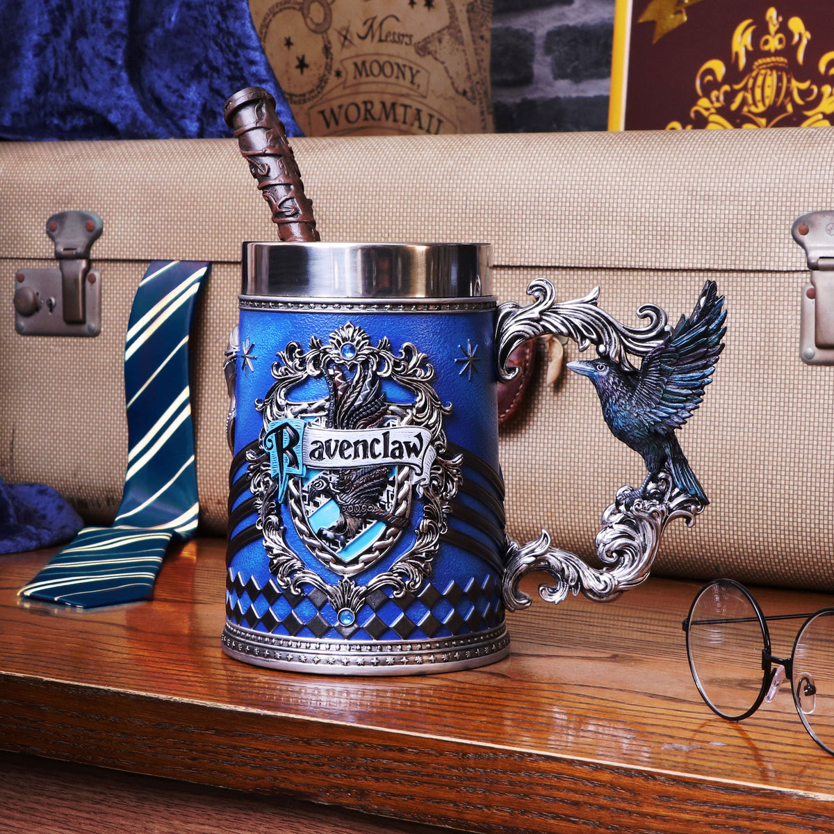 Harry Potter – Ravenclaw Hogwarts House Collectible Tankard Tankard - Tophatter Daily Deals