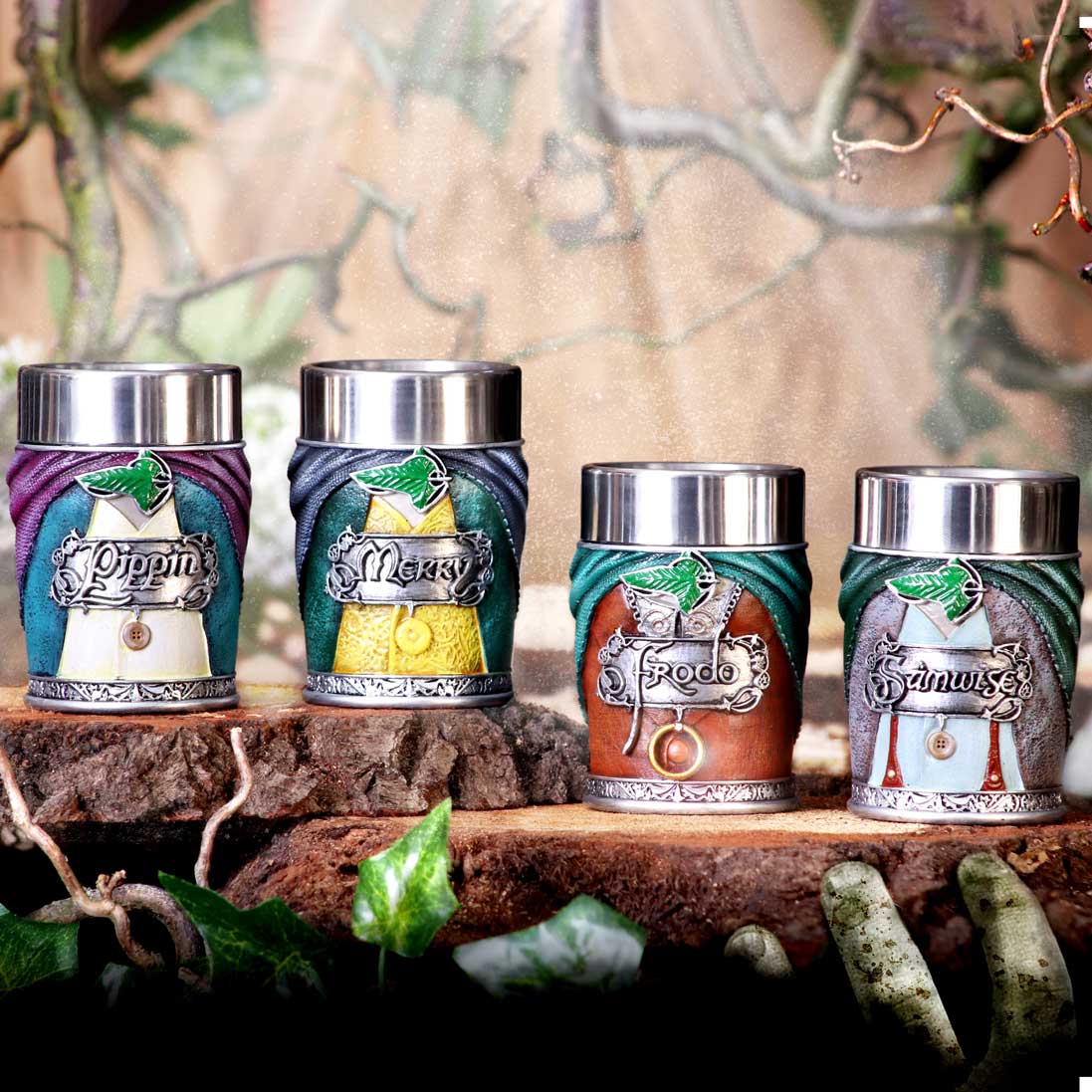 🍻 The Lord of the Rings – Hobbit Shot Glass Set