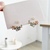 Beautiful Flower Jacket Earrings Earrings - Tophatter Daily Deals