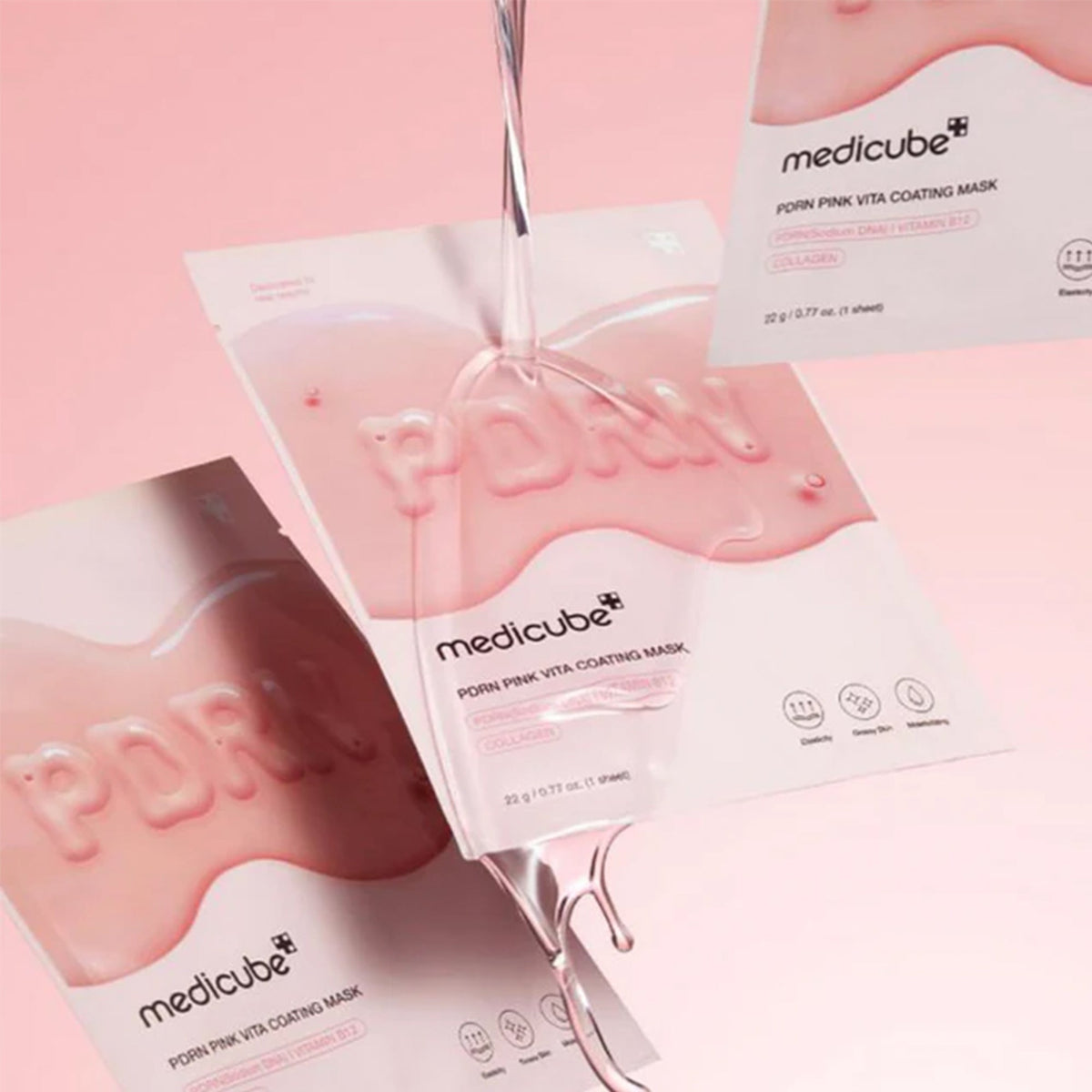 Medicube PDRN Pink Vita Sheet Mask 1pc Sachets/Units - Tophatter Daily Deals