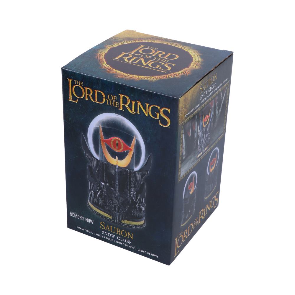 The Lord of the Rings – Sauron Snow Globe Snow Globe - Tophatter Daily Deals