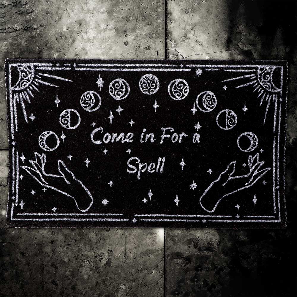 Come in for a Spell Doormat 45 x 75cm Doormat - Tophatter Daily Deals