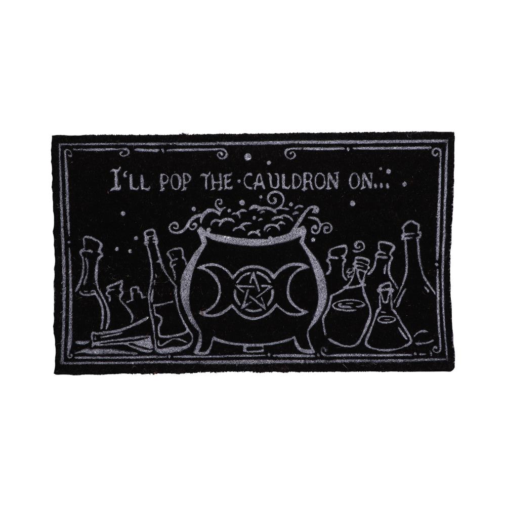 I'll Pop the Cauldron On - Officially Licensed Doormat 45 x 75cm Doormat - Tophatter Daily Deals