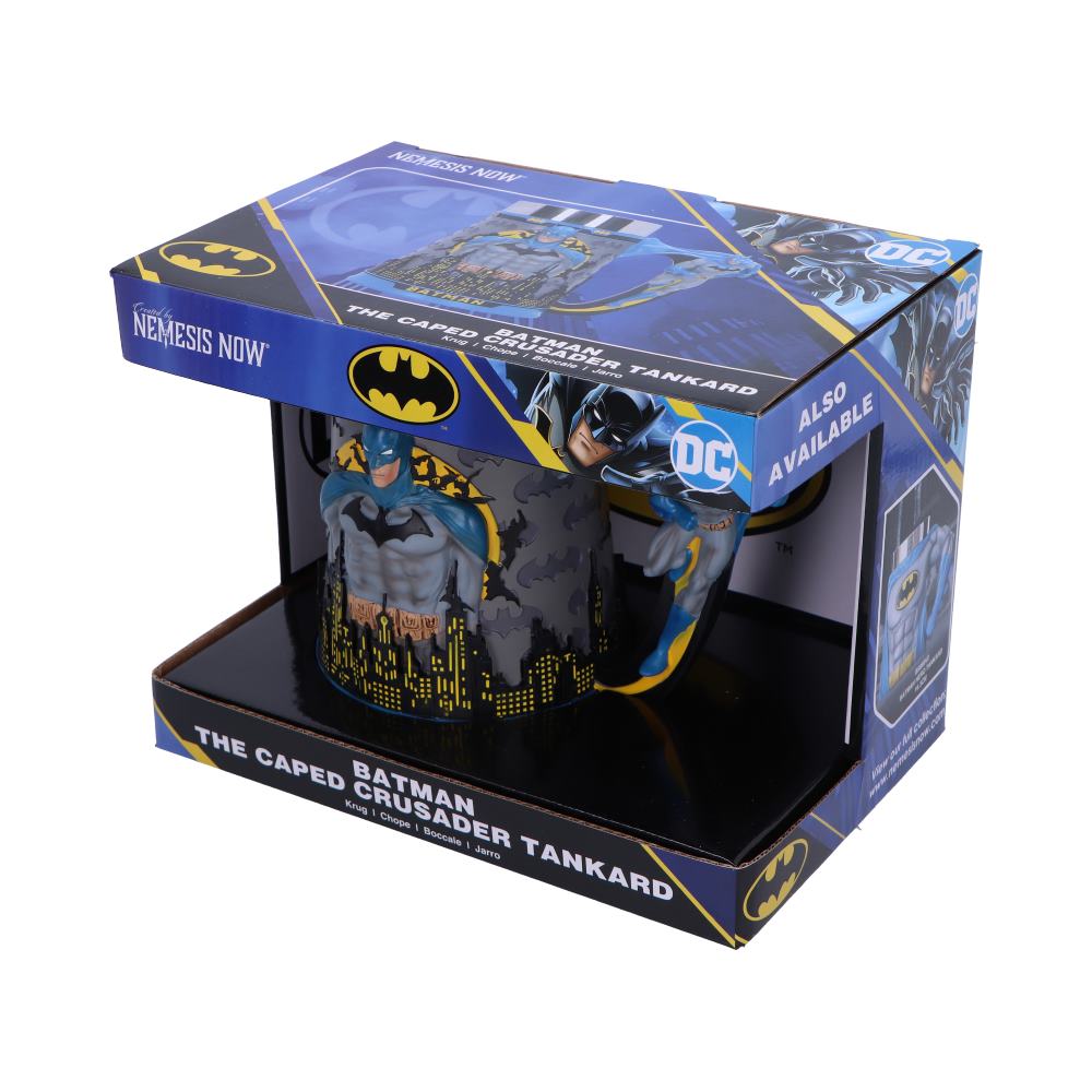 Batman The Caped Crusader Tankard Tankard - Tophatter Daily Deals