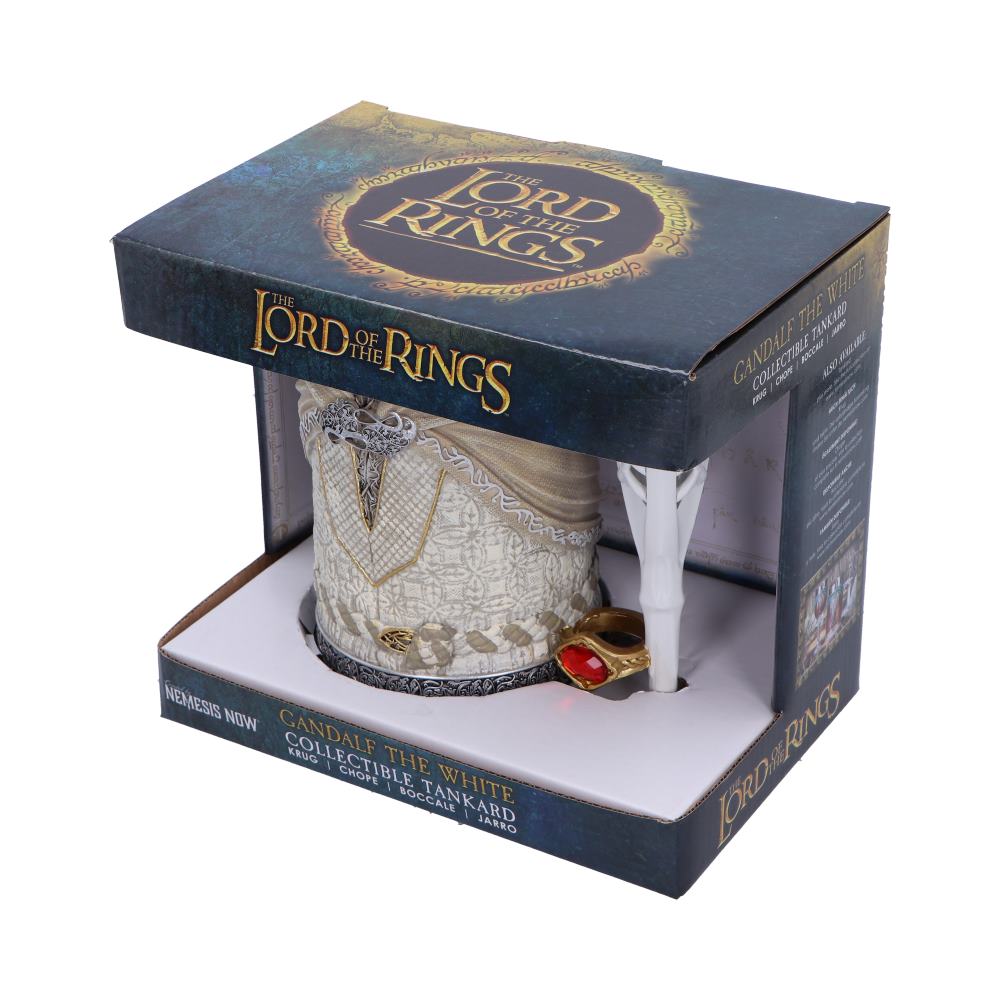 The Lord of the Rings – Gandalf the White Collectible Tankard Tankard - Tophatter Daily Deals
